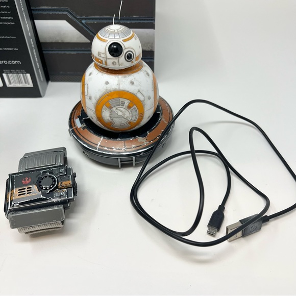 Disney Star Wars Sphero BB-8 Special Edition Droid Force Band Battle Worn - Picture 13 of 15